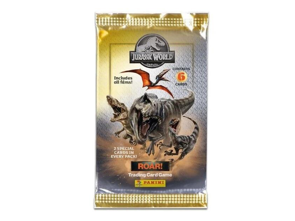 Jurassic World Roar Trading Cards Flow Pack