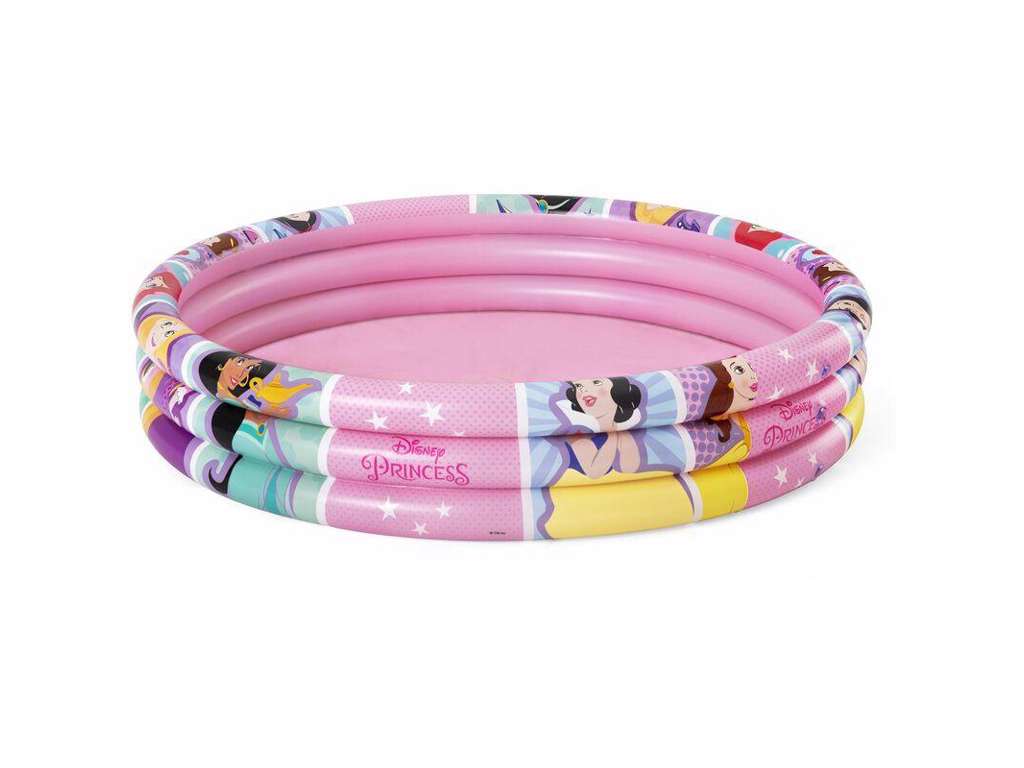 Prinsesse oppusteligt rundt badebassin Φ1.22m x H25cm