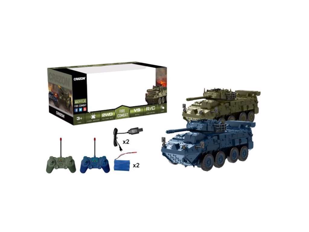 Fjernstyrede tanks, 2 stk på 21 cm