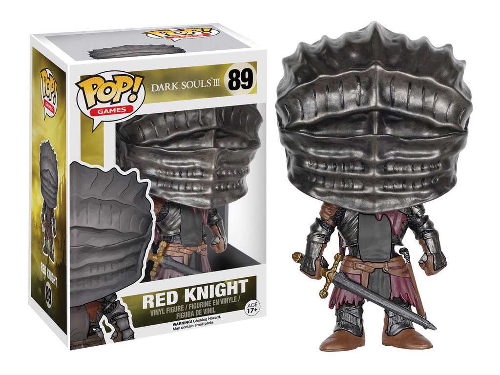 Dark Souls III POP! vinyl figur af Red Knight på 9 cm