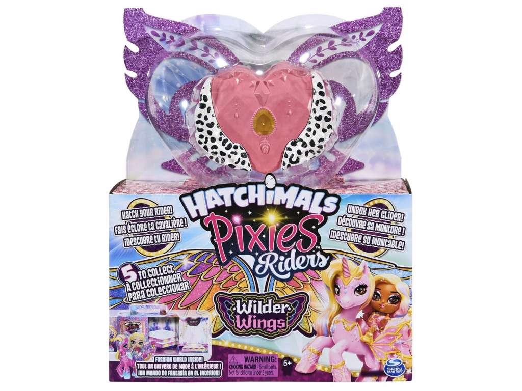 Hatchimals Pixie Riders Wilder Wings - Tigrette Glider