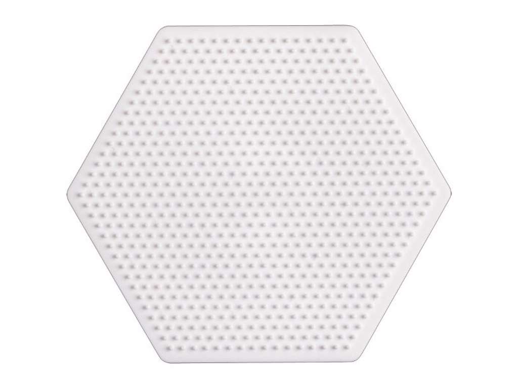 Hama midi sekskantet perleplade (hexagon) - 276