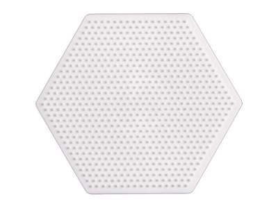 Hama midi sekskantet perleplade (hexagon) - 276