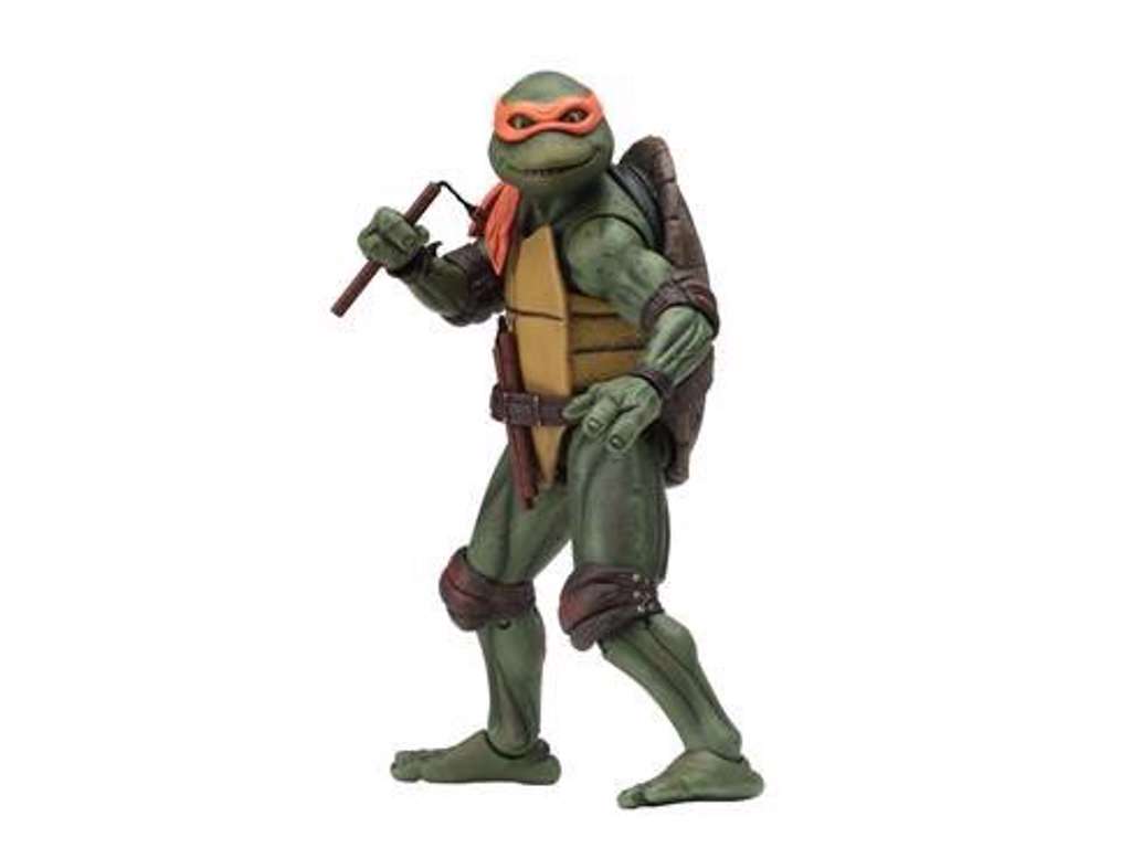 Teenage Mutant Ninja Turtles: Michelangelo action figur fra Neca - 18 cm