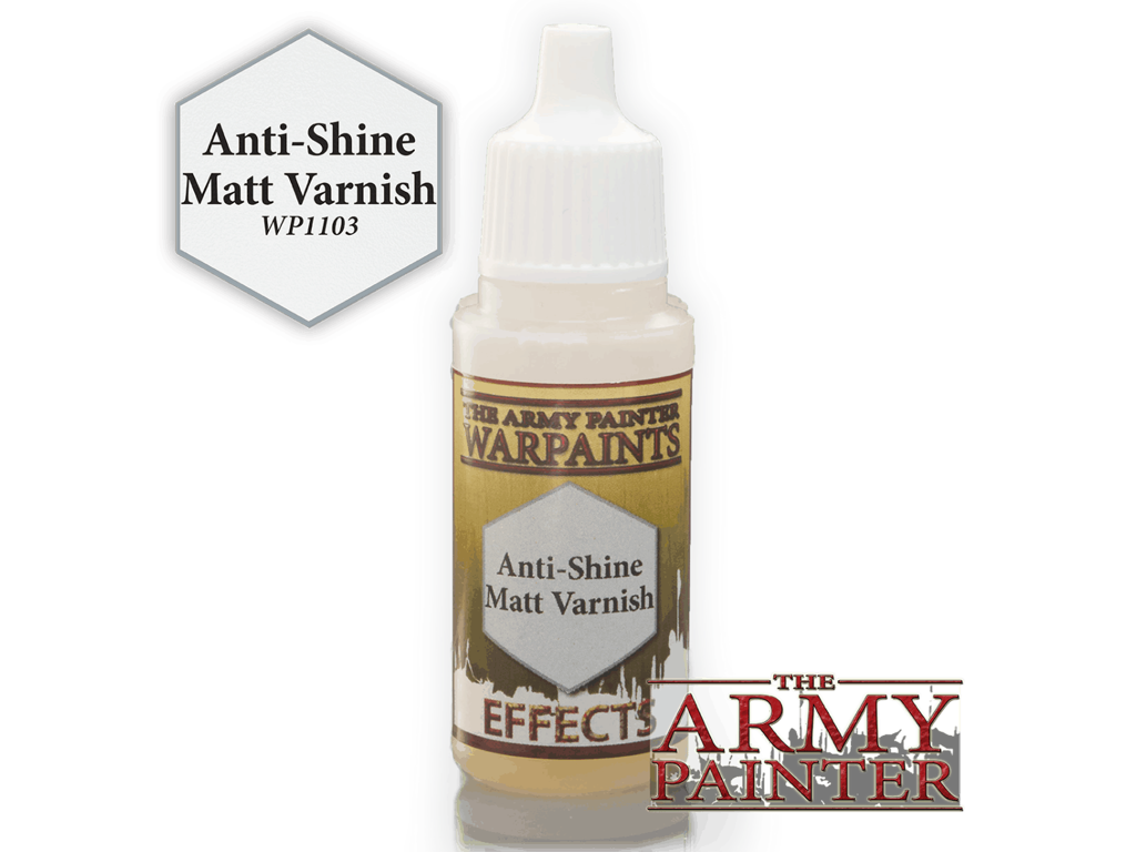 Anti-shine Matt Varnish - Mat lak til figurer