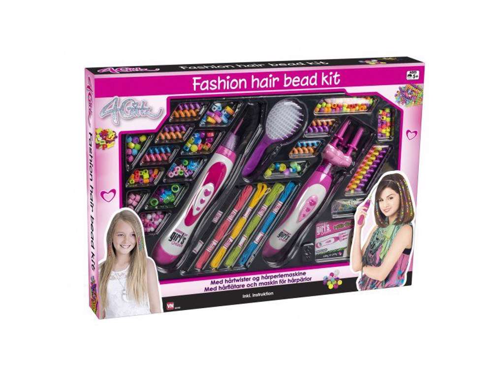 Kæmpe hårflettesæt fra 4-Girlz