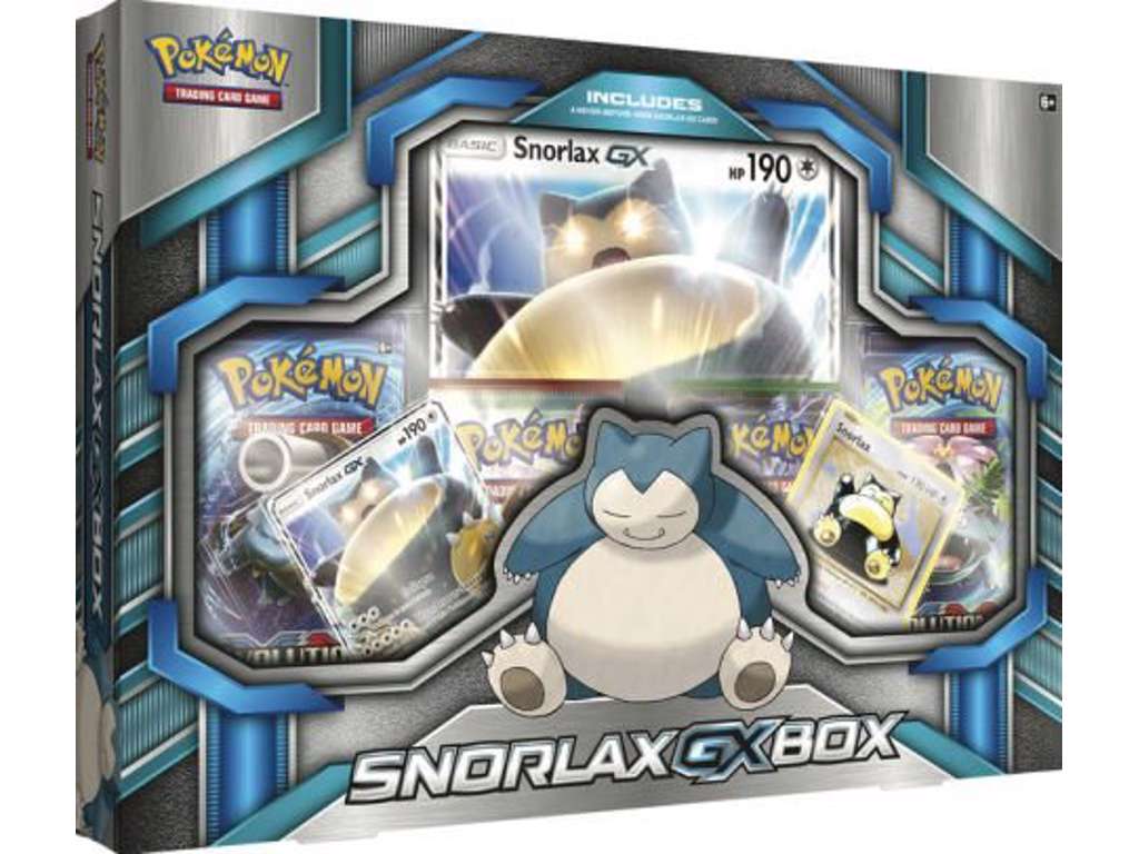 Pokémon Snorlax GX box