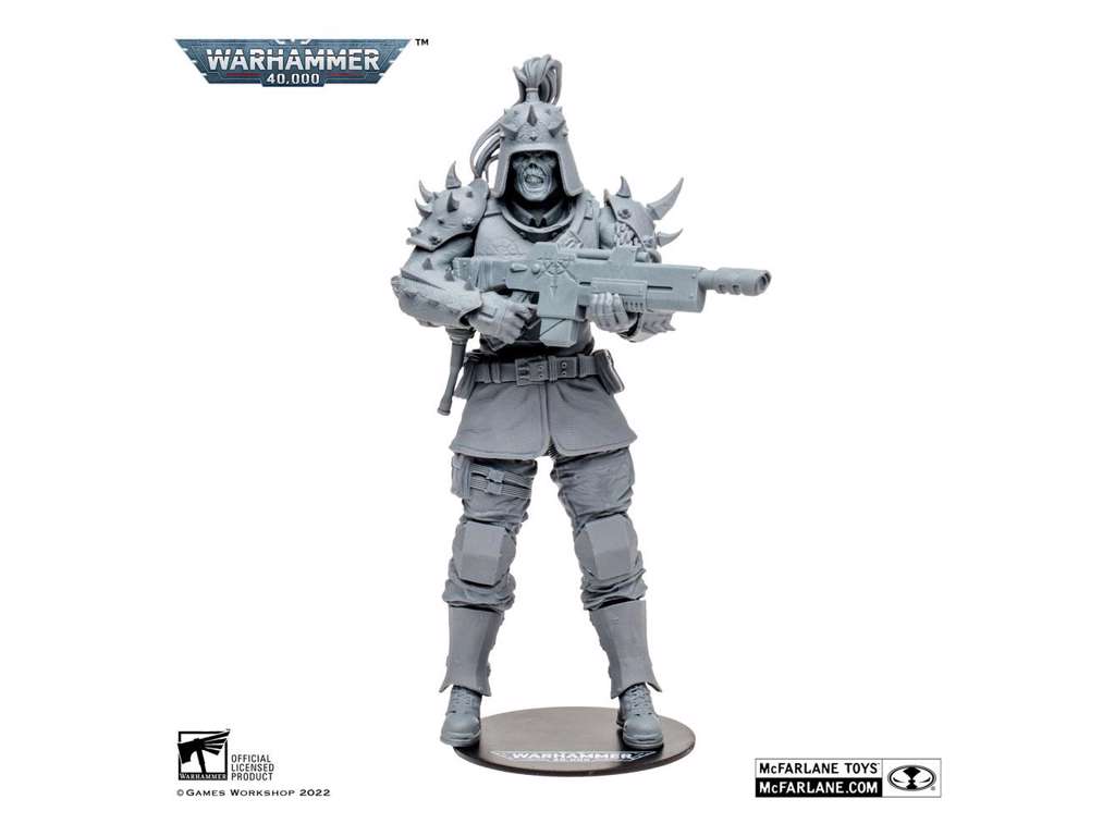 Warhammer 40k: Darktide Traitor Guard (Artist Proof) actionfigur på 18 cm