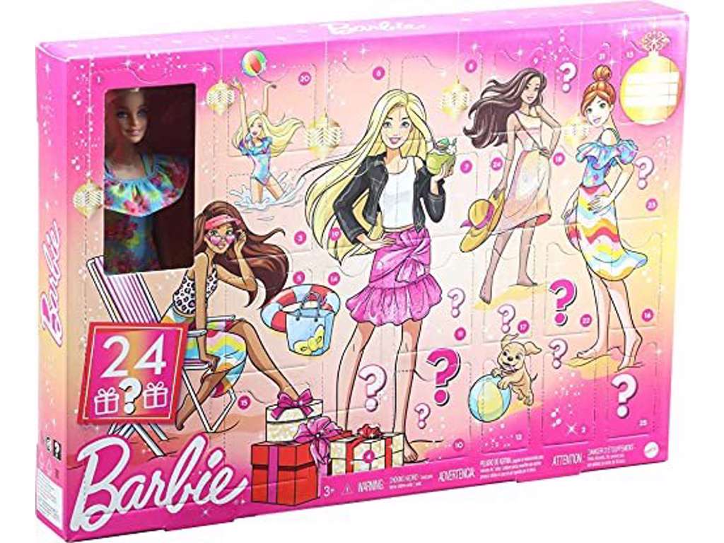 Barbie Day-to-Night julekalender/adventskalender 2021