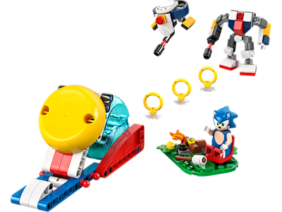 Sonics bålkamp - 77001 - LEGO Sonic