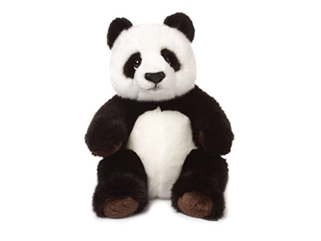 Siddende panda på 23 cm fra WWF