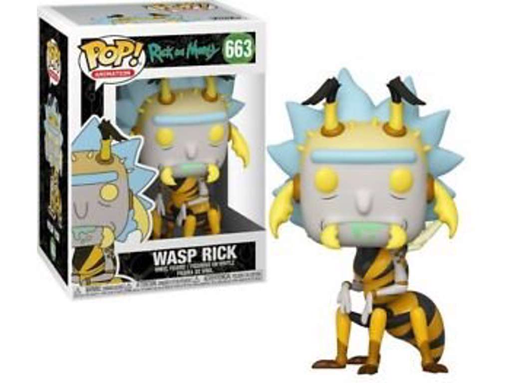 Rick and Morty POP! vinyl figur af Wasp Rick på 9 cm
