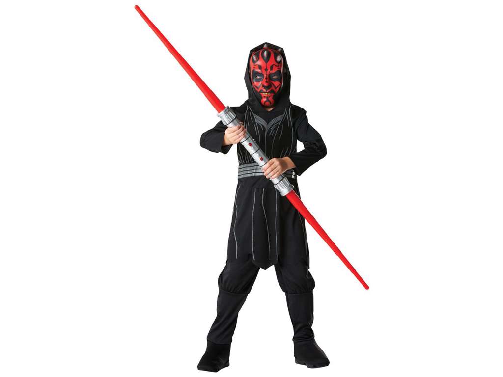 Darth Maul kostume 3-4 år (uden lyssværd) fra Star Wars