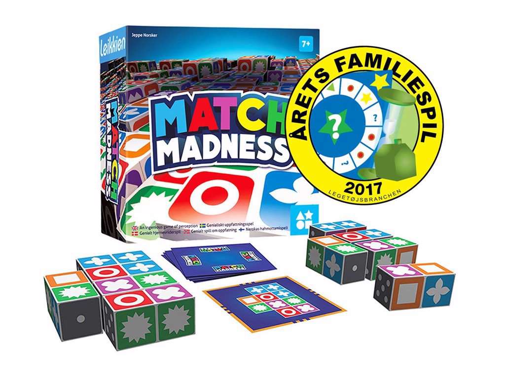Match Madness (Nordic) - brætspil fra Spilbræt