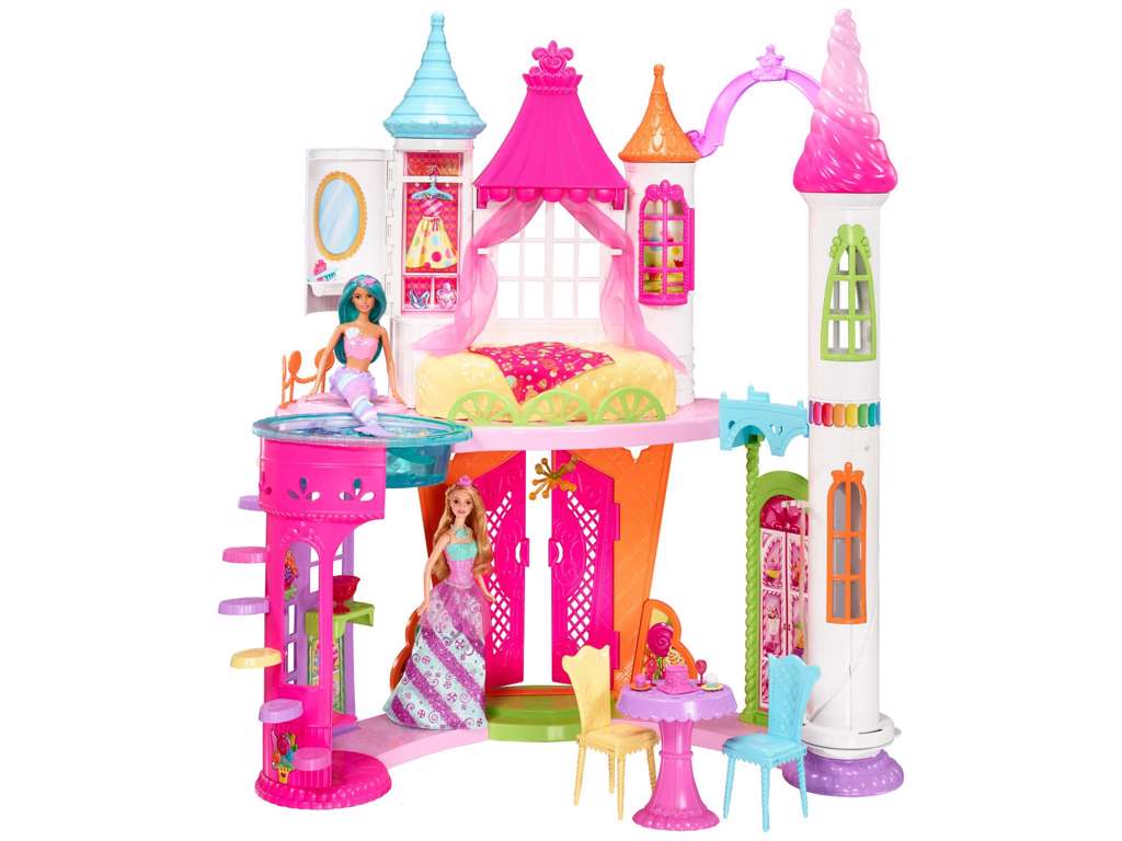 Barbie Dreamtopia Sweetville Castle - dukkehus