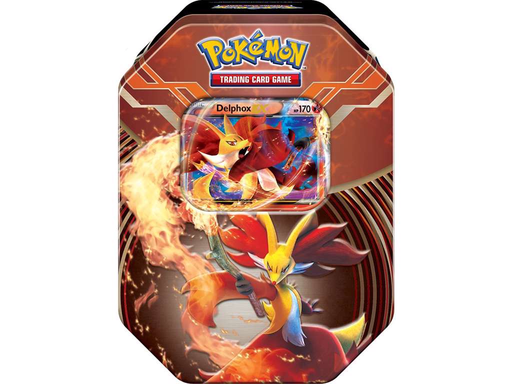 Pokémon XY 2014 tinbox med Delphox