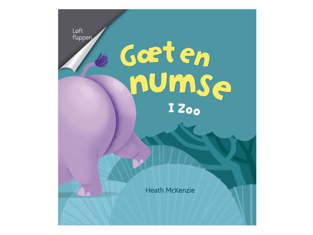 Gæt en numse - I zoo - børnebog
