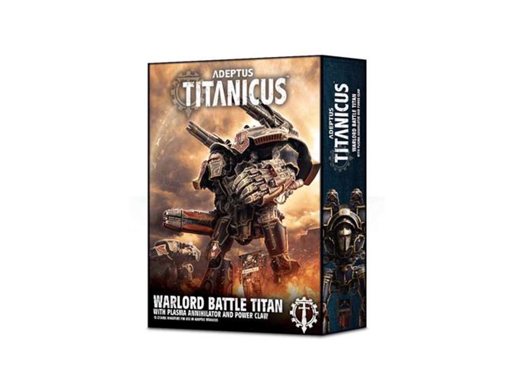 Adeptus Titanicus Warlord Battle Titan with Plasma Annihilator and Power Claw
