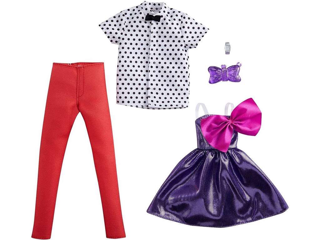 Barbie og Ken dukketøj sæt 97