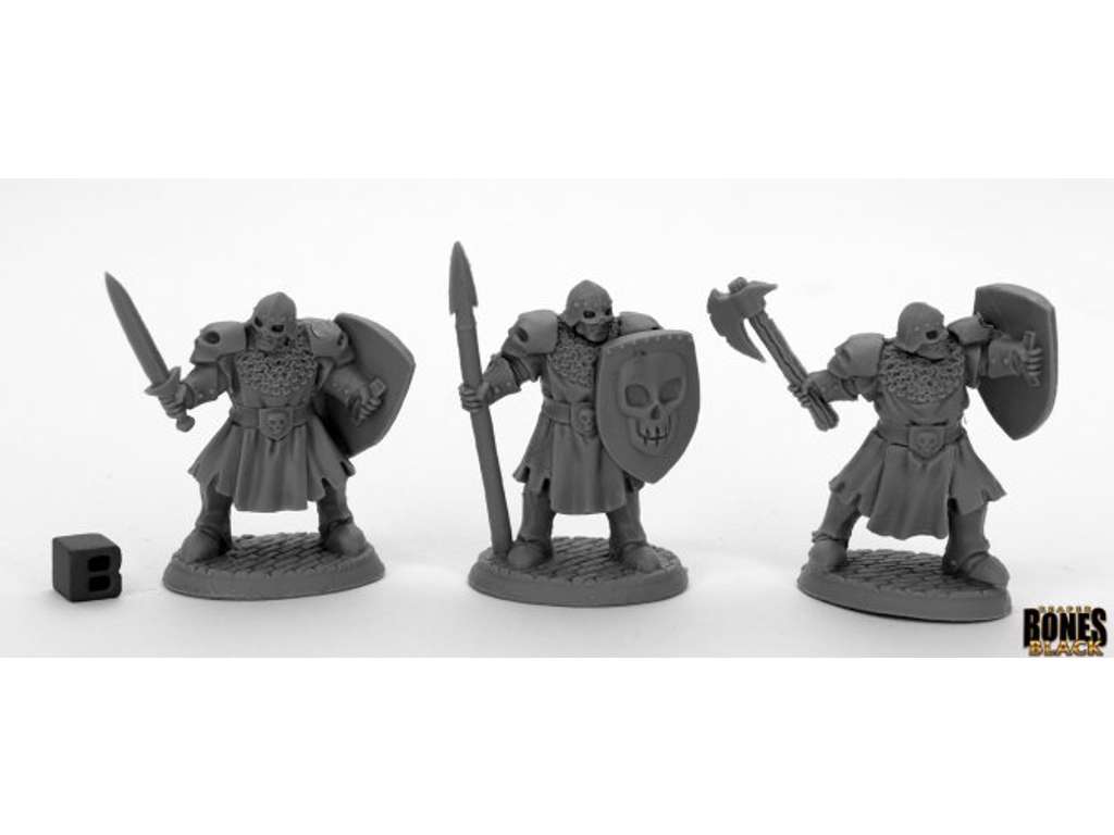 Maggotcrown Men at Arms (3) figur fra Reaper