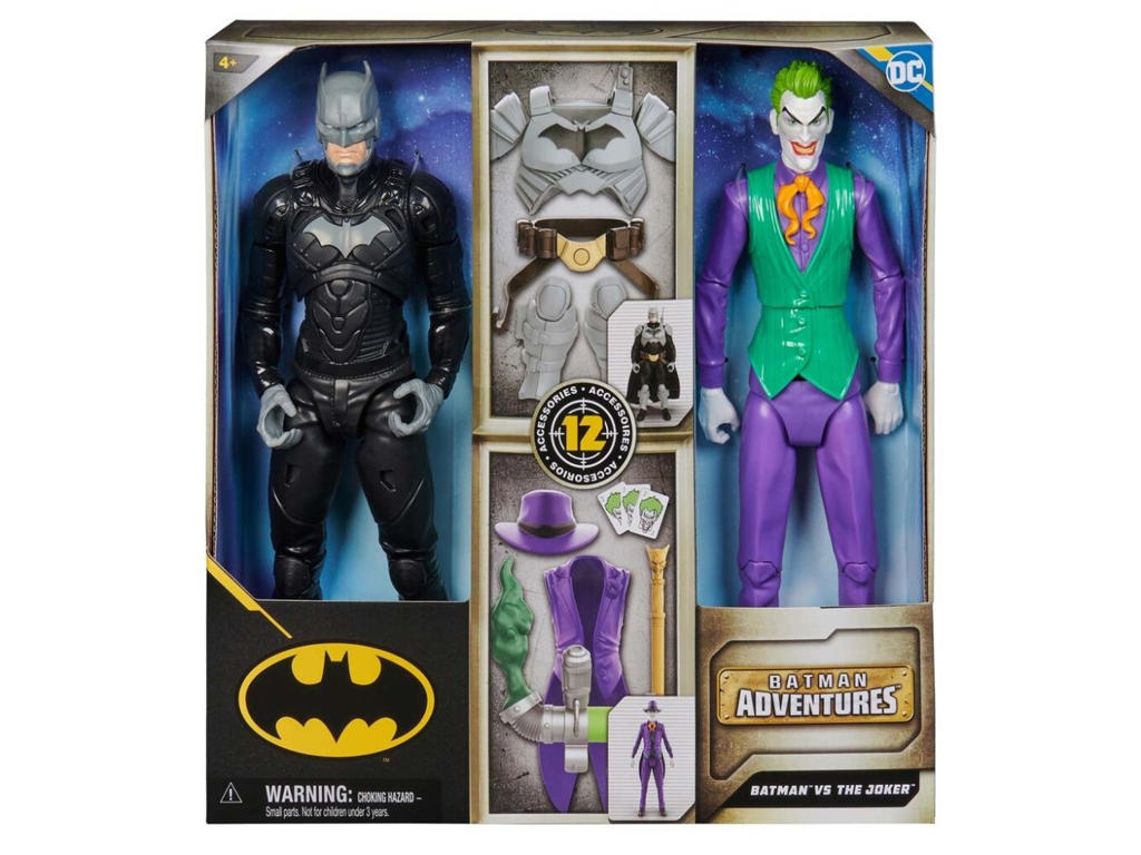 Batman VS Joker actionfigurer på 30 cm