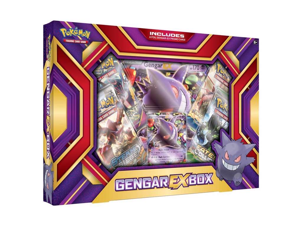 Pokémon Gengar EX box
