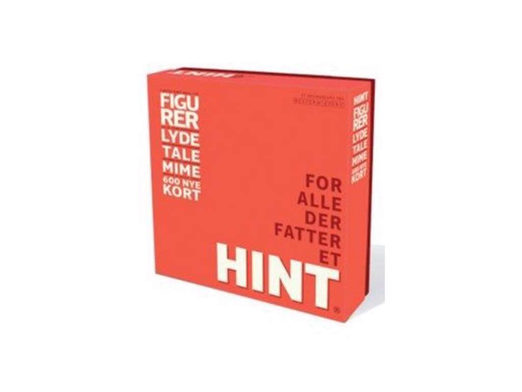 Hint rød - brætspil
