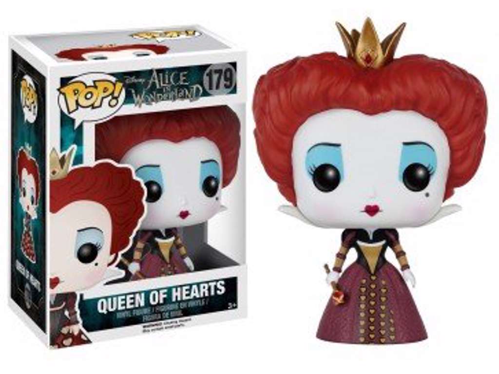 Alice in Wonderland 2010 POP! vinyl figur af Queen of Hearts på 9 cm