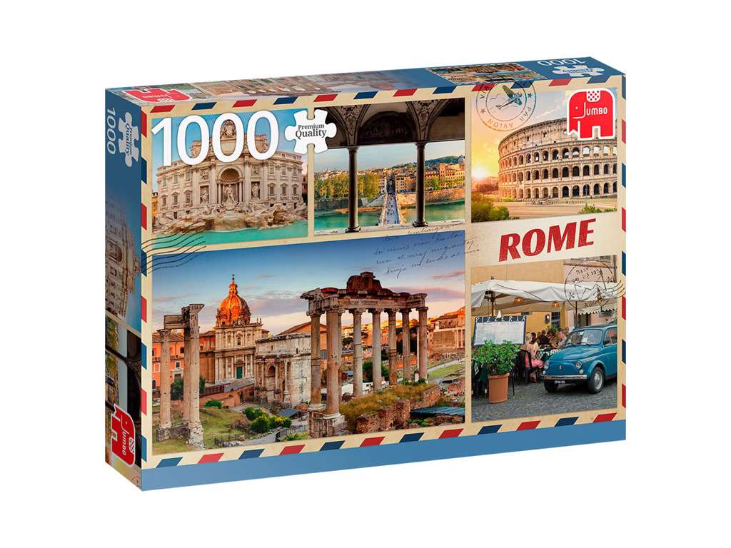 Greetings from Rome puslespil på 1000 brikker fra Jumbo