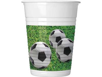 Fodbold plastik krus