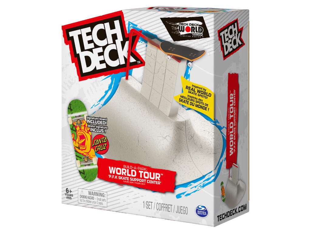 Tech Deck Build-a-Park World Tour - P.F.K Skate Support Center