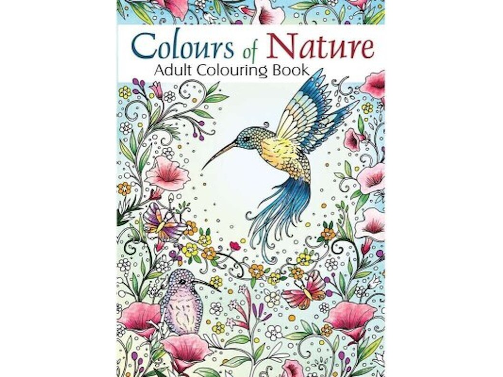 Malebog A4 Colour of Nature – 32 sider