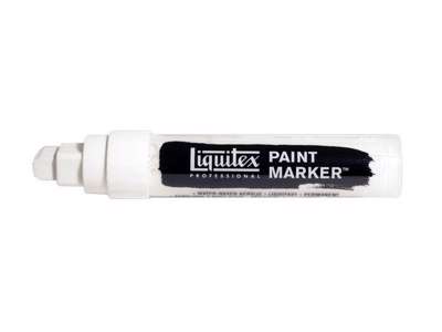 Liquitex paint marker bred - hvid