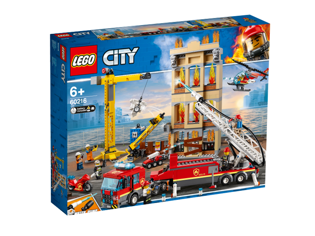 LEGO City Fire - Midtbyens brandvæsen - 60216