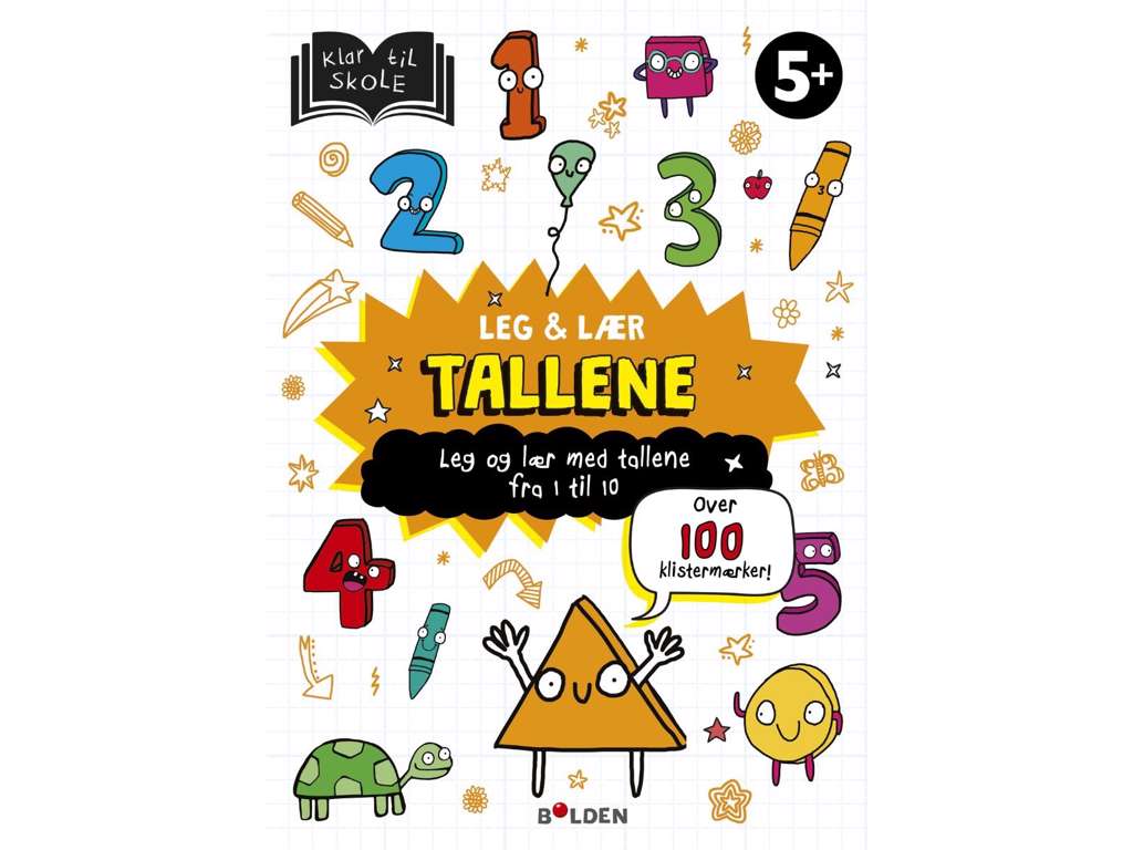 Leg og lær: Tallene - opgavebog