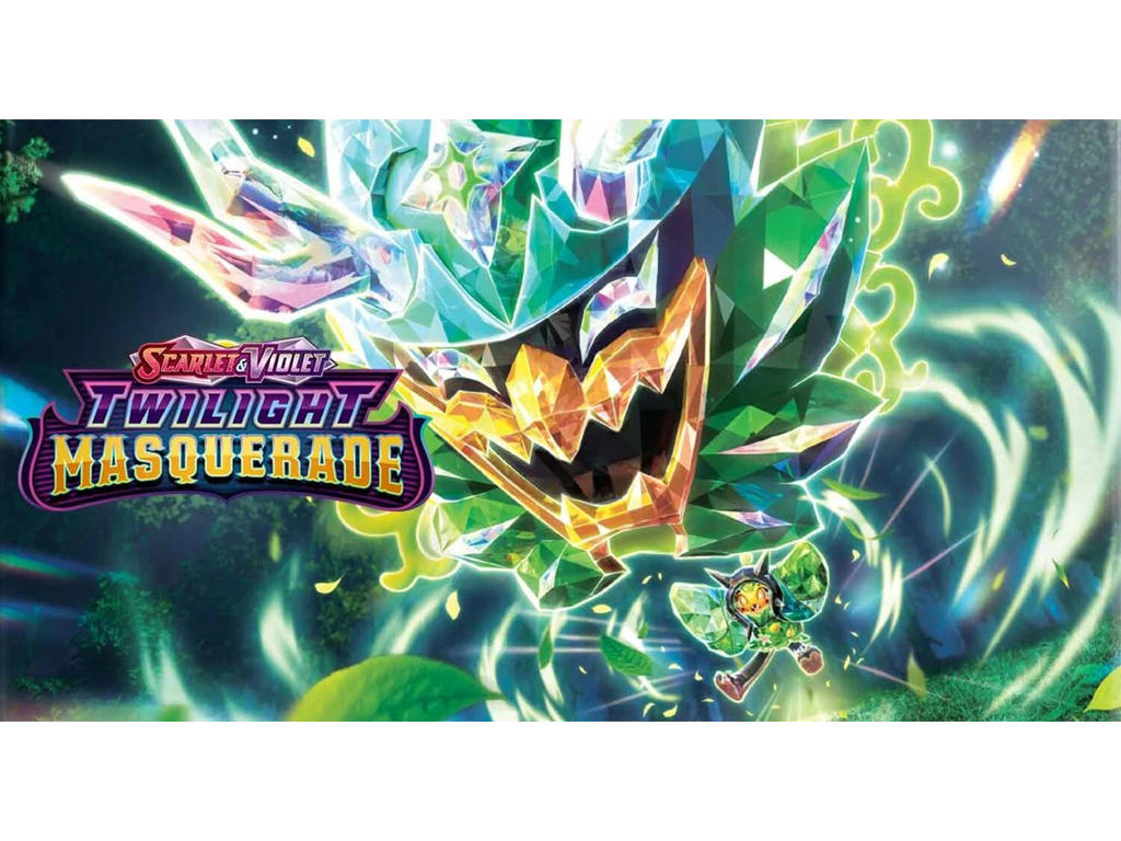 Billet til Pokémon Twillight Masquerade Prerelease - 19/05-2024