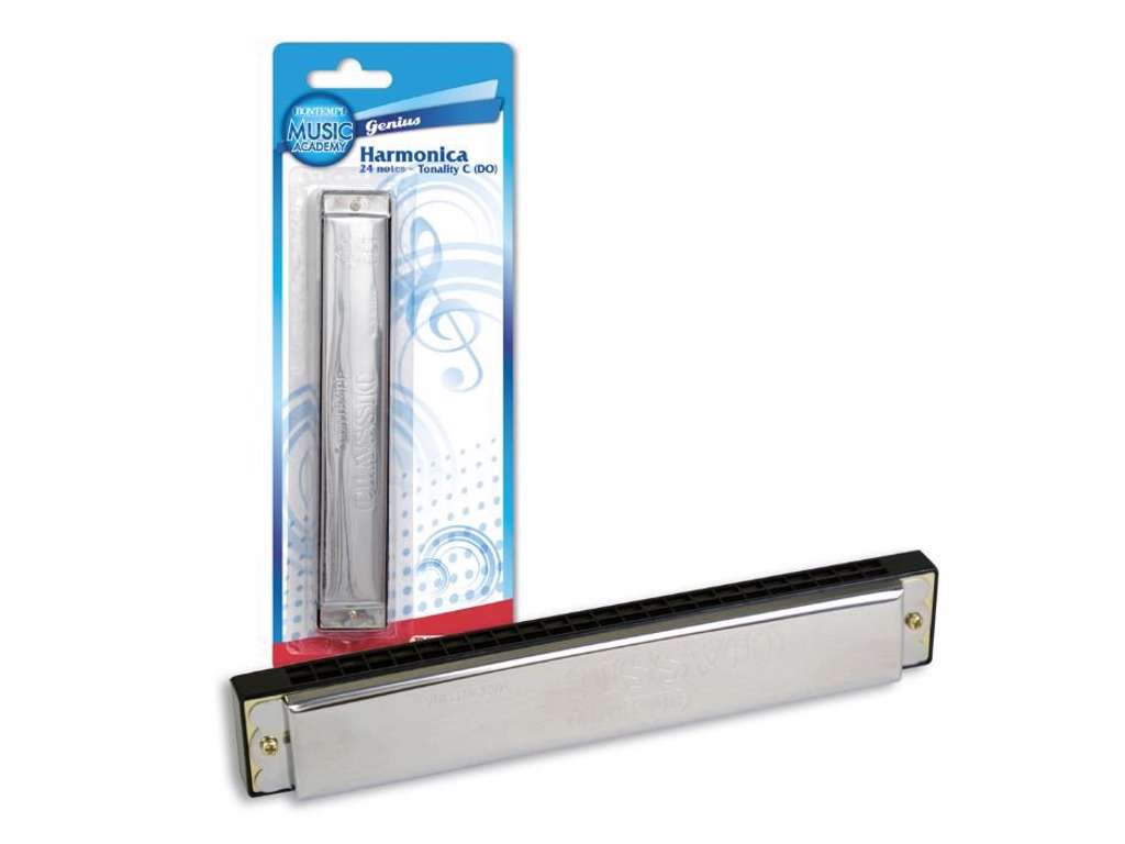 Mundharmonika i metal fra Bontempi