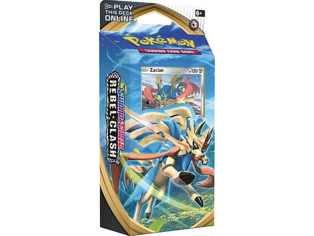 Pokémon Sword & Shield Rebel Clash temadeck med Zacian