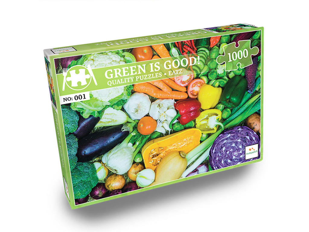 Nordic Quality Puzzles - Green is Good - Puslespil på 1000 brikker