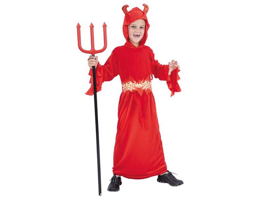 Djævle kostume - str 110-116