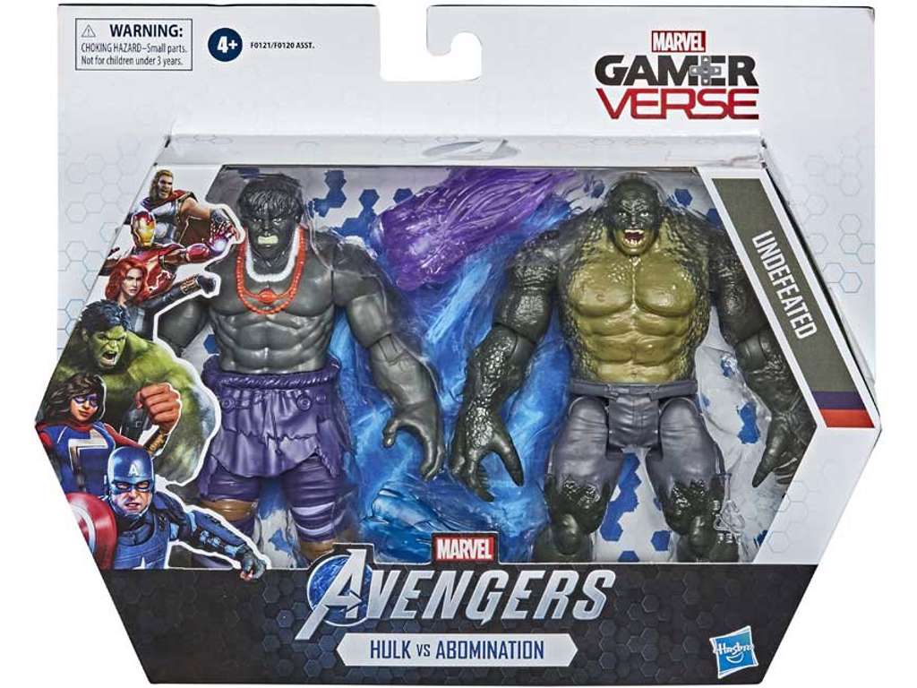 Marv Avengers Hulk vs Abomination action figurer på 15 cm