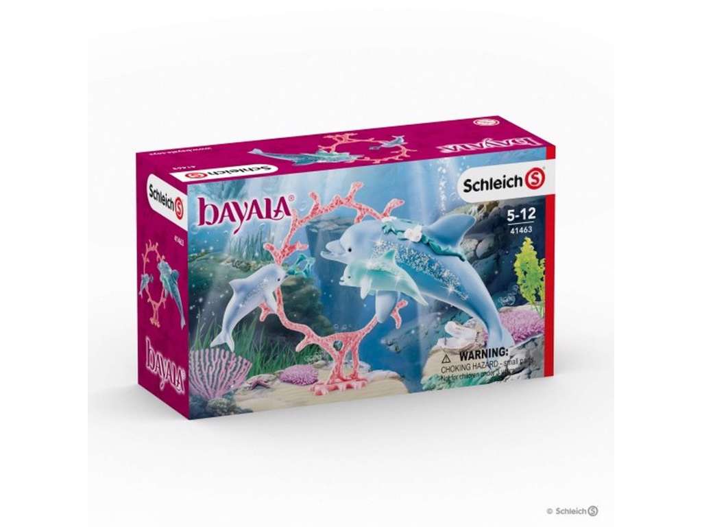 Bayala delfin mor med babyer fra Schleich
