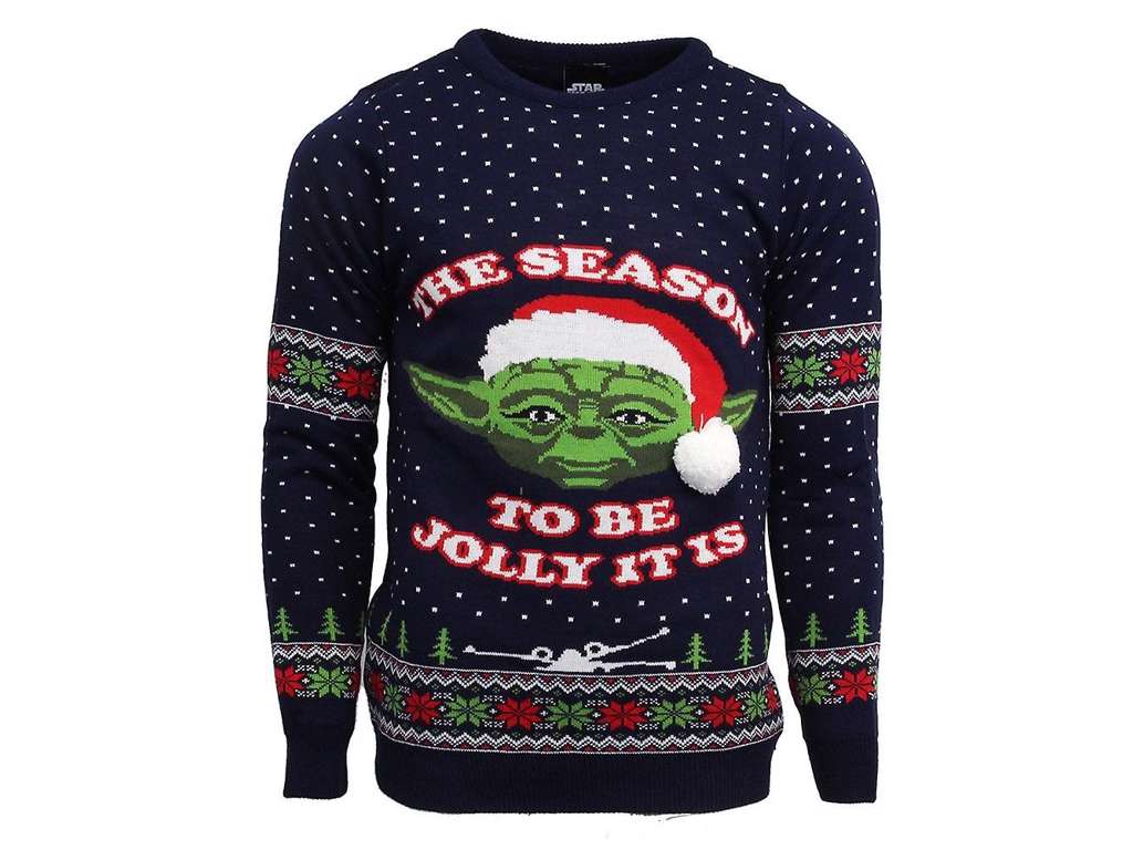 Star Wars Yoda julesweater str XL