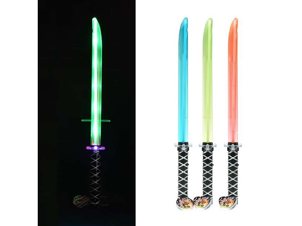 Ninjasværd med lyd og lys
