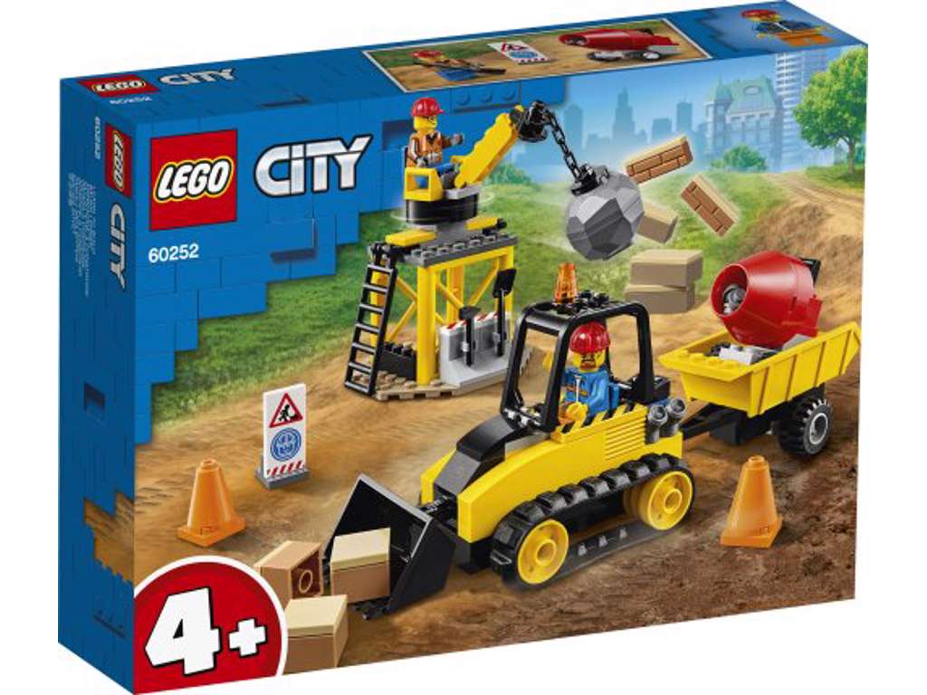 Lego City - Byggeplads med bulldozer - 60252