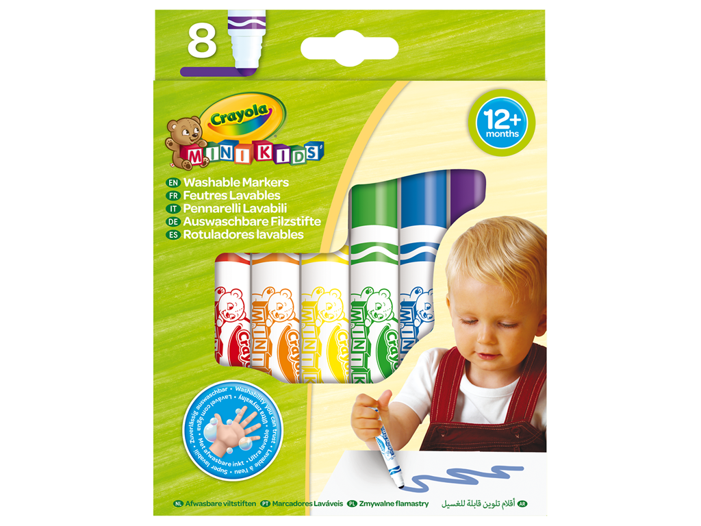 Crayola: 8 Mini Kids First Markers