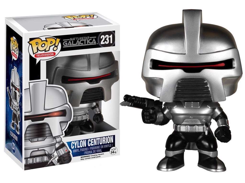 Battlestar Galactica POP! vinyl figur af Cylon Centurion på 9 cm