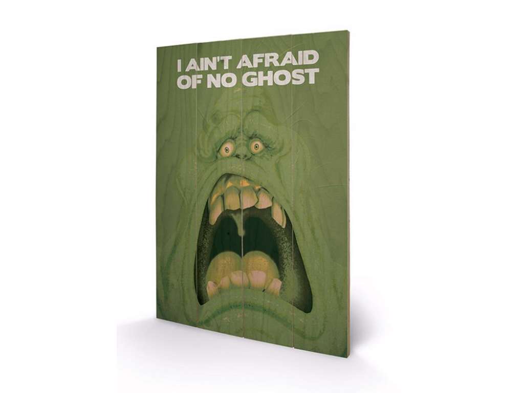 Ghostbusters "Slimer" træ plade "plakat" 40x60cm