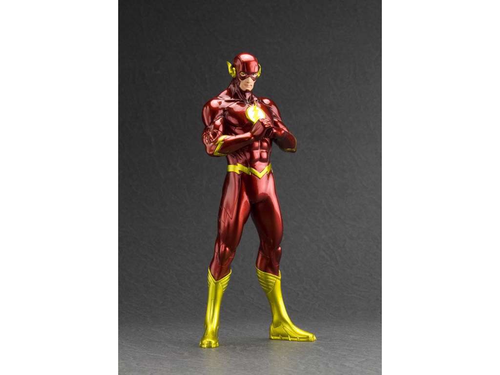 DC Comics ARTFX+ PVC statue af 1/10 The Flash (New 52) på 19 cm