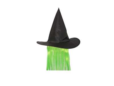 Heksehat med grønt hår